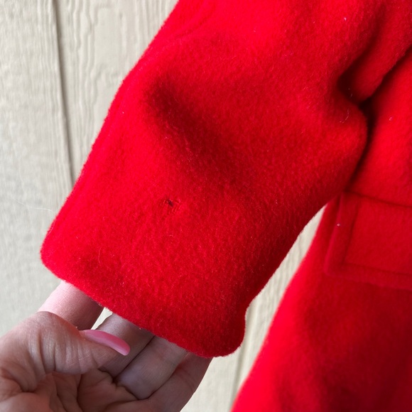 Vintage Classic Red Kids Peacoat 3 to 4 T size tag is worn out - Picture 14 of 16